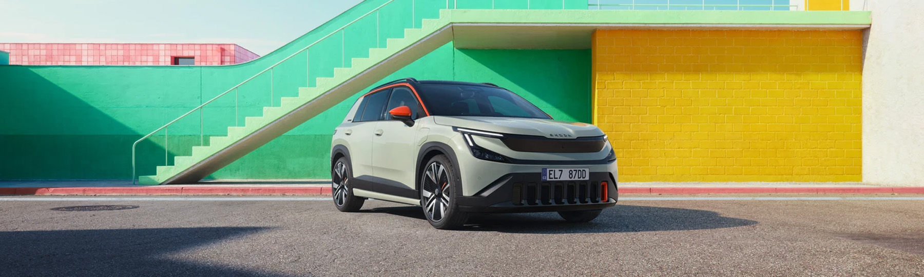 The new, all-electric Škoda Epiq Business Offer